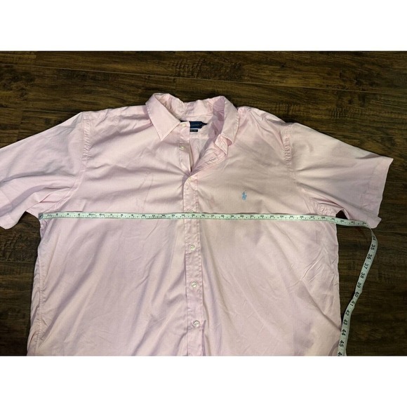 Ralph Lauren Button Down Shirt RL Untucked Fit Mens  Feather Weight Twill sz:2XB - Picture 3 of 5